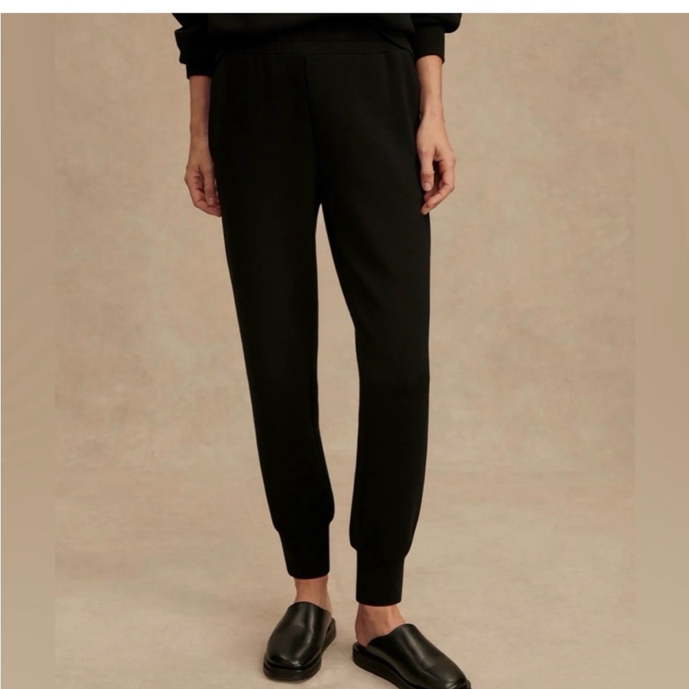 Varley Double Soft The Slim Cuff Pant 25" in Black Size Large